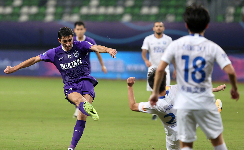 天津泰达客场战平对手,硬战结束 天津泰达客场战平对手,硬战结束